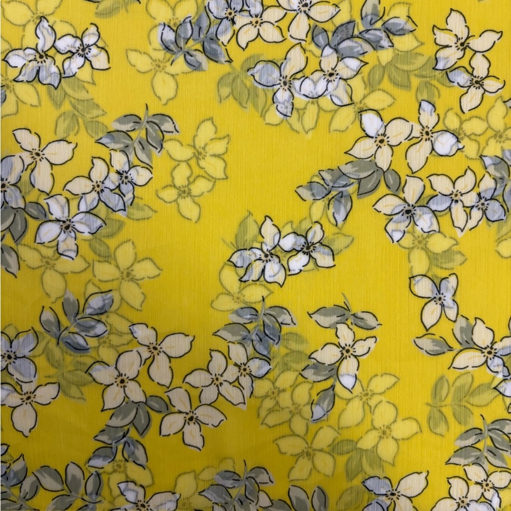 Who What Wear Yellow Floral Blouse. Never Worn. Dainty, Ditsy Floral - Picture 6 of 7